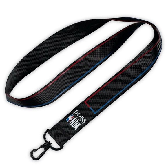 Hugo Boss New York Knicks Long Sleeve Shirt - NWT‎ - Medium Black with Lanyard - Picture 5 of 15